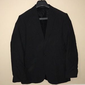 Black with white polka dot Express blazer!